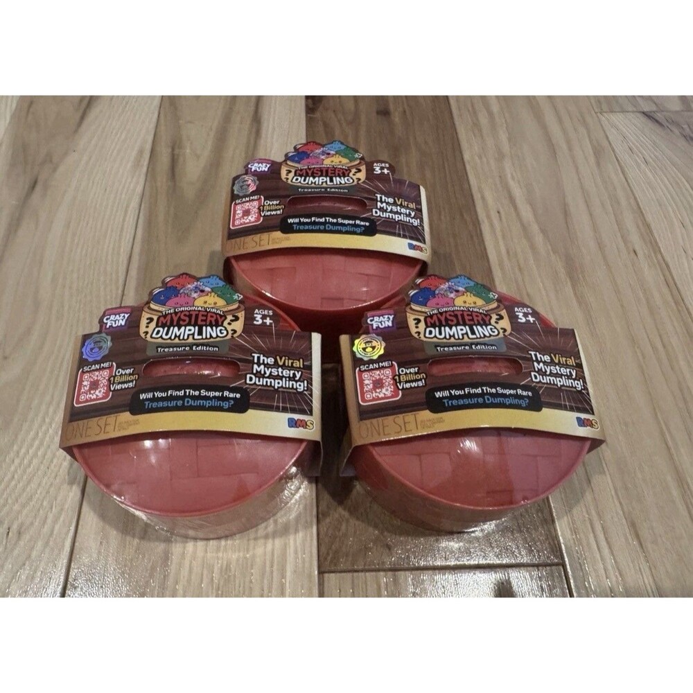 RMS Squishy Mystery Dumpling Treasure edition Lot of 3